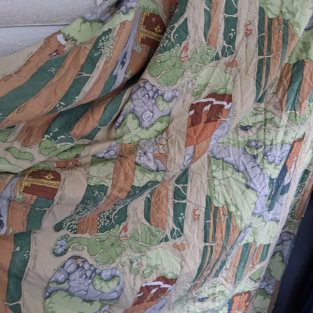 Vintage IKEA Sagan Troll Twin Duvet Cover ‎ RARE HTF GVC